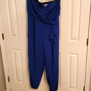 Monif C Jumpsuit with Tie Sash